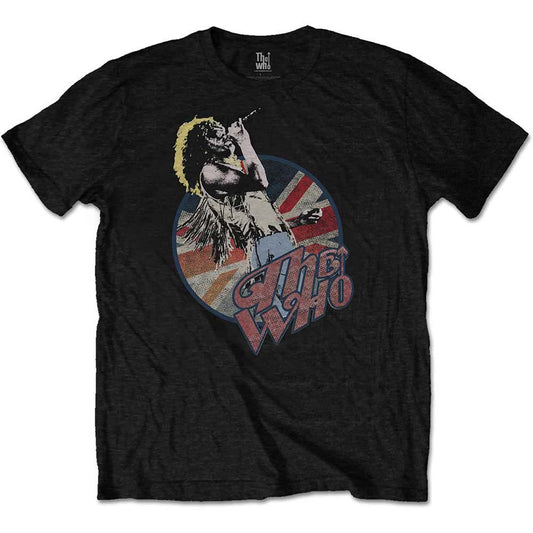 Who Roger Vintage Pose Slim Fit T-shirt Front