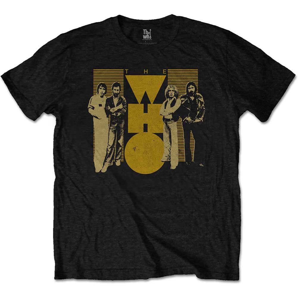 Who Yellow Slim Fit T-shirt Front