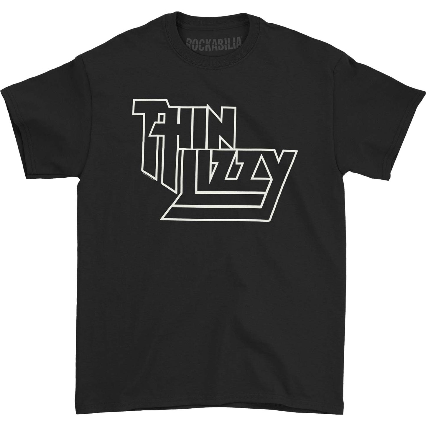 Thin Lizzy Logo Slim Fit T-shirt Front