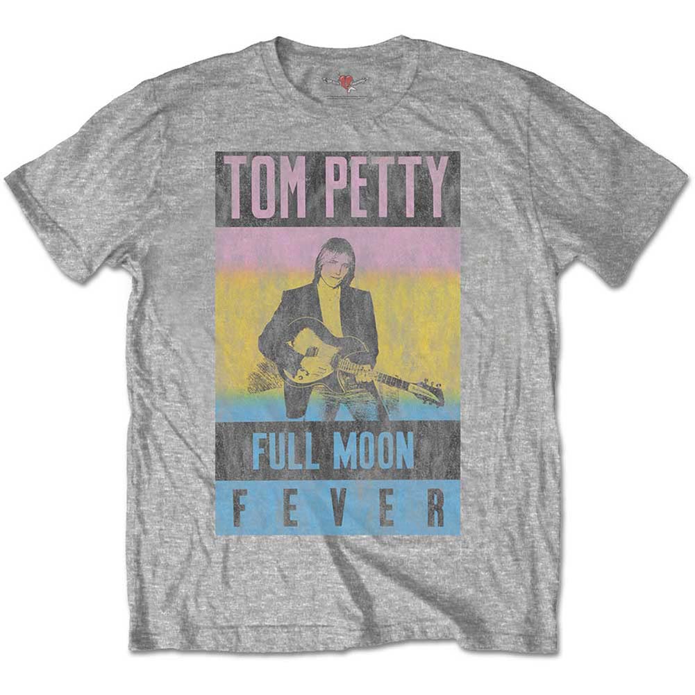 Tom Petty Full Moon Fever (Soft Hand Inks) Slim Fit T-shirt Front