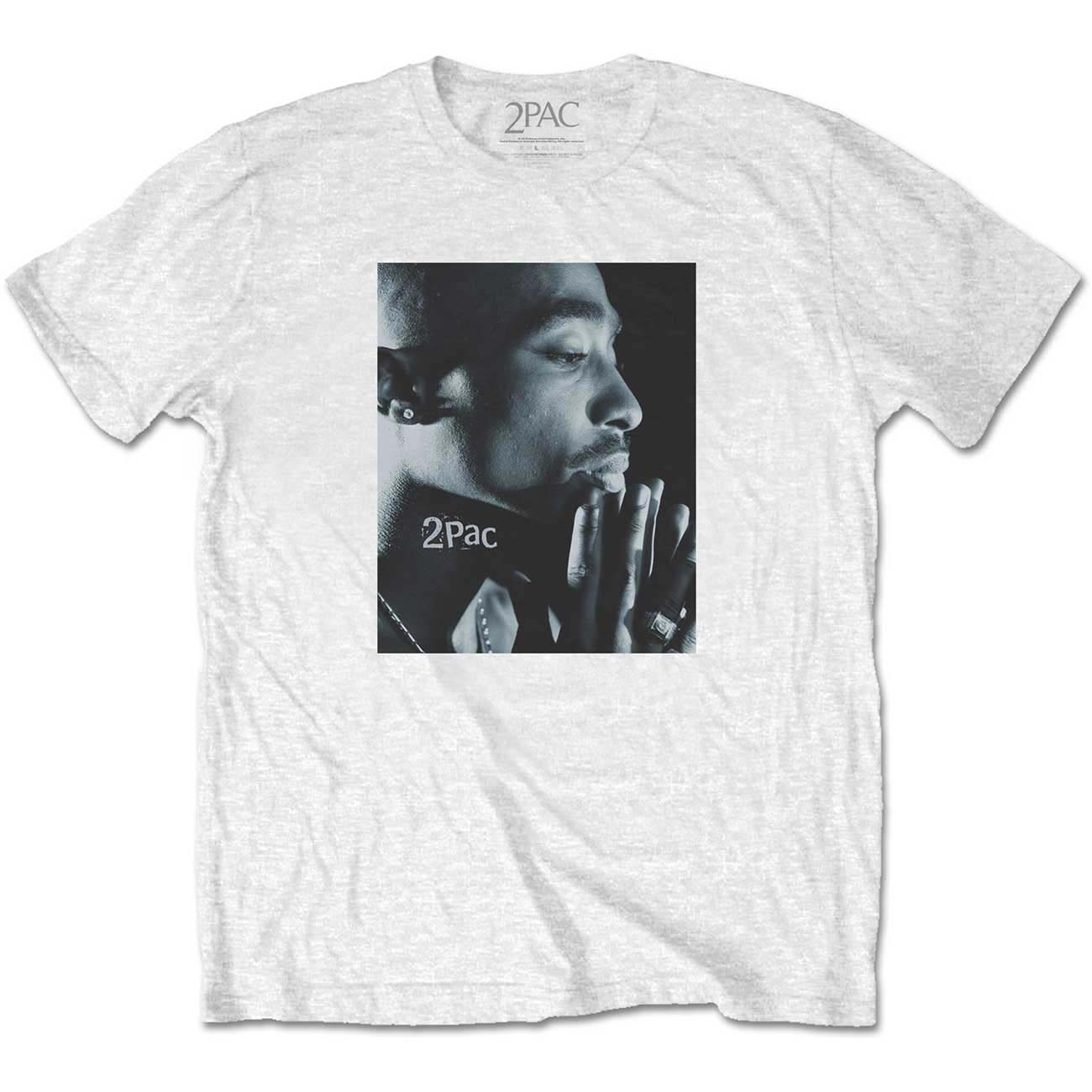 Tupac Changes Side Photo Slim Fit T-shirt Front