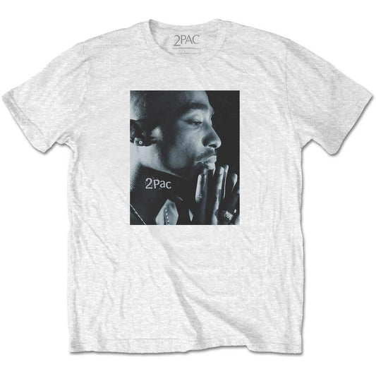Tupac Changes Side Photo Slim Fit T-shirt Front