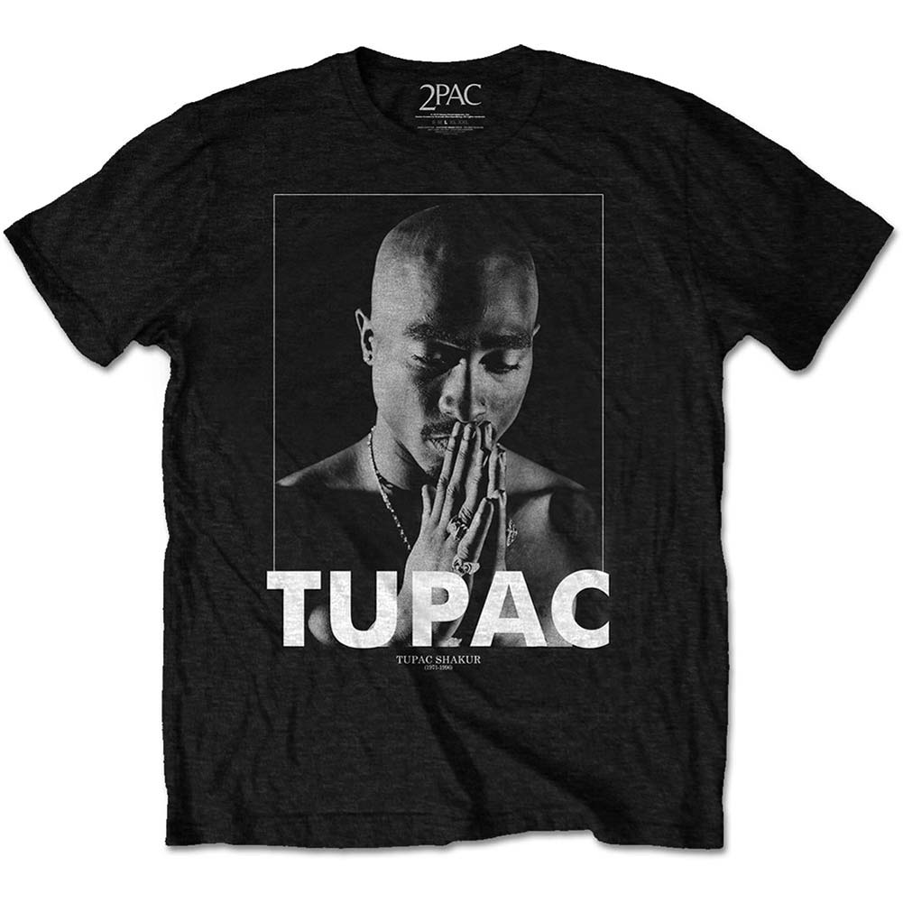 Tupac Praying T-shirt Front