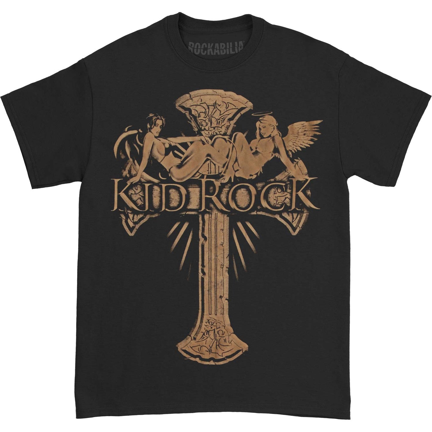 Kid Rock Angel Devil T-shirt Front