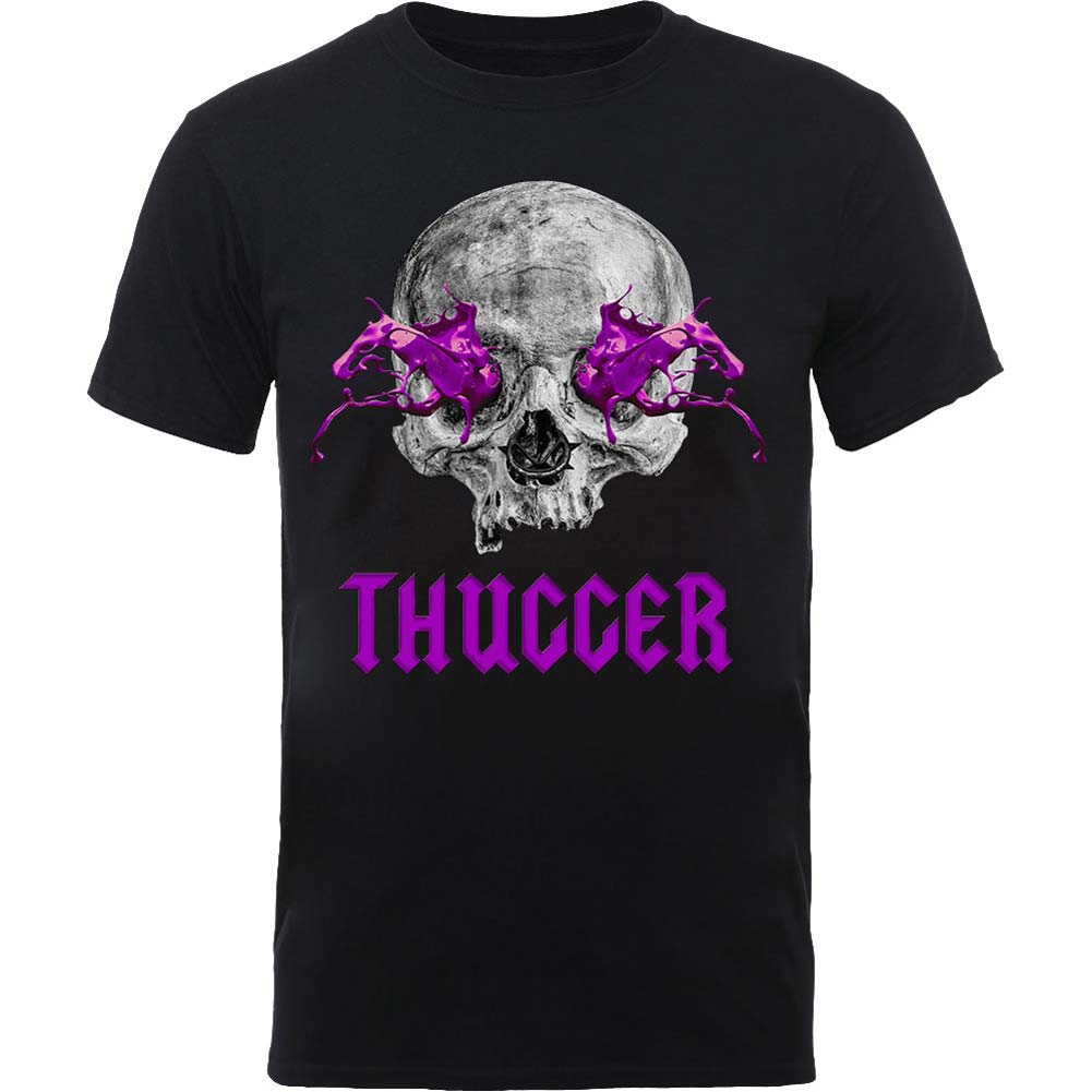 Young Thug Thugger Slim Skull Slim Fit T-shirt Front