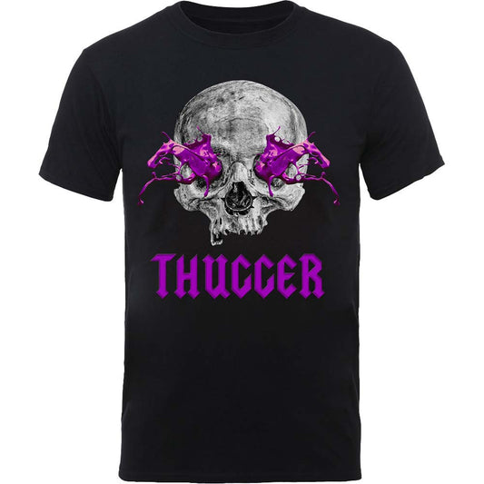 Young Thug Thugger Slim Skull Slim Fit T-shirt Front