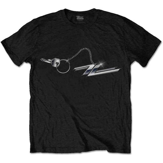 ZZ Top Hot Rod Keychain Slim Fit T-shirt Front