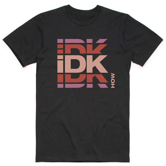 iDKHow Branded Logo Slim Fit T-shirt Front