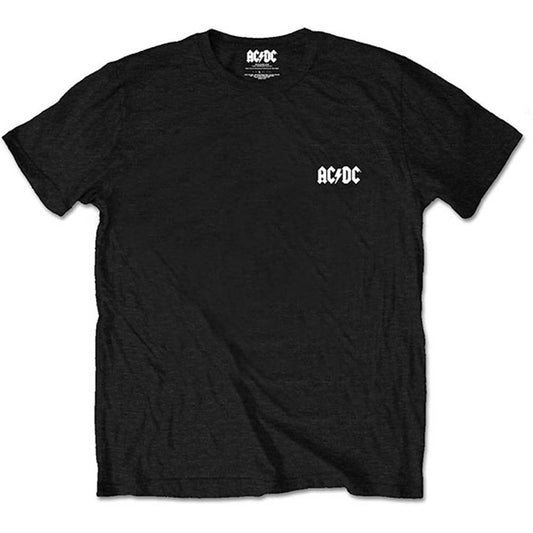 AC/DC About To Rock (Back Print/Retail Pack) Slim Fit T-shirt Front