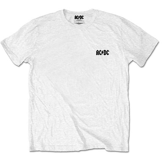 AC/DC About To Rock (Back Print/Retail Pack) Slim Fit T-shirt Front