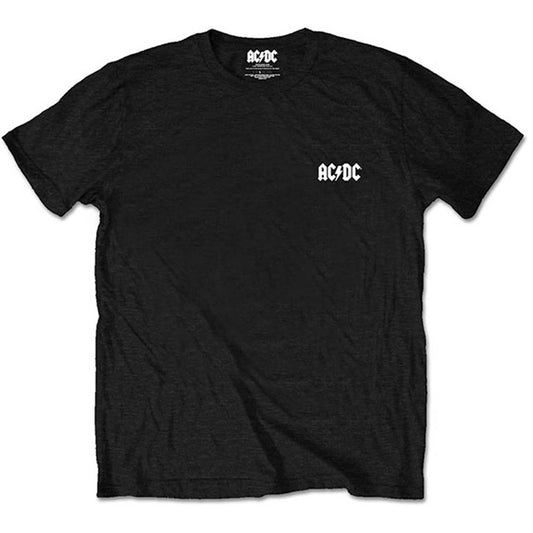 AC/DC Black Ice (Back Print/Retail Pack) Slim Fit T-shirt Front