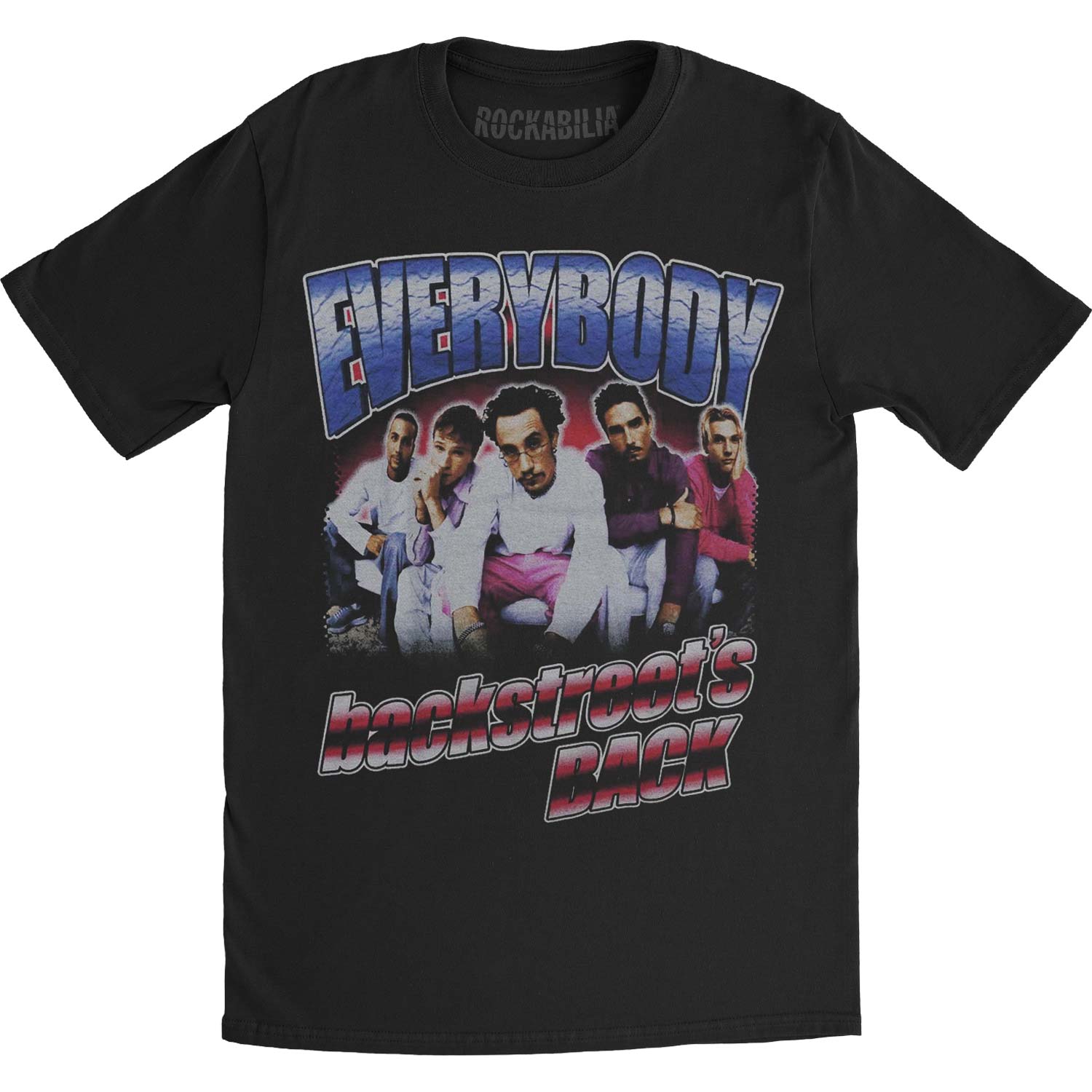 Backstreet Boys Everybody Slim Fit T-shirt Front