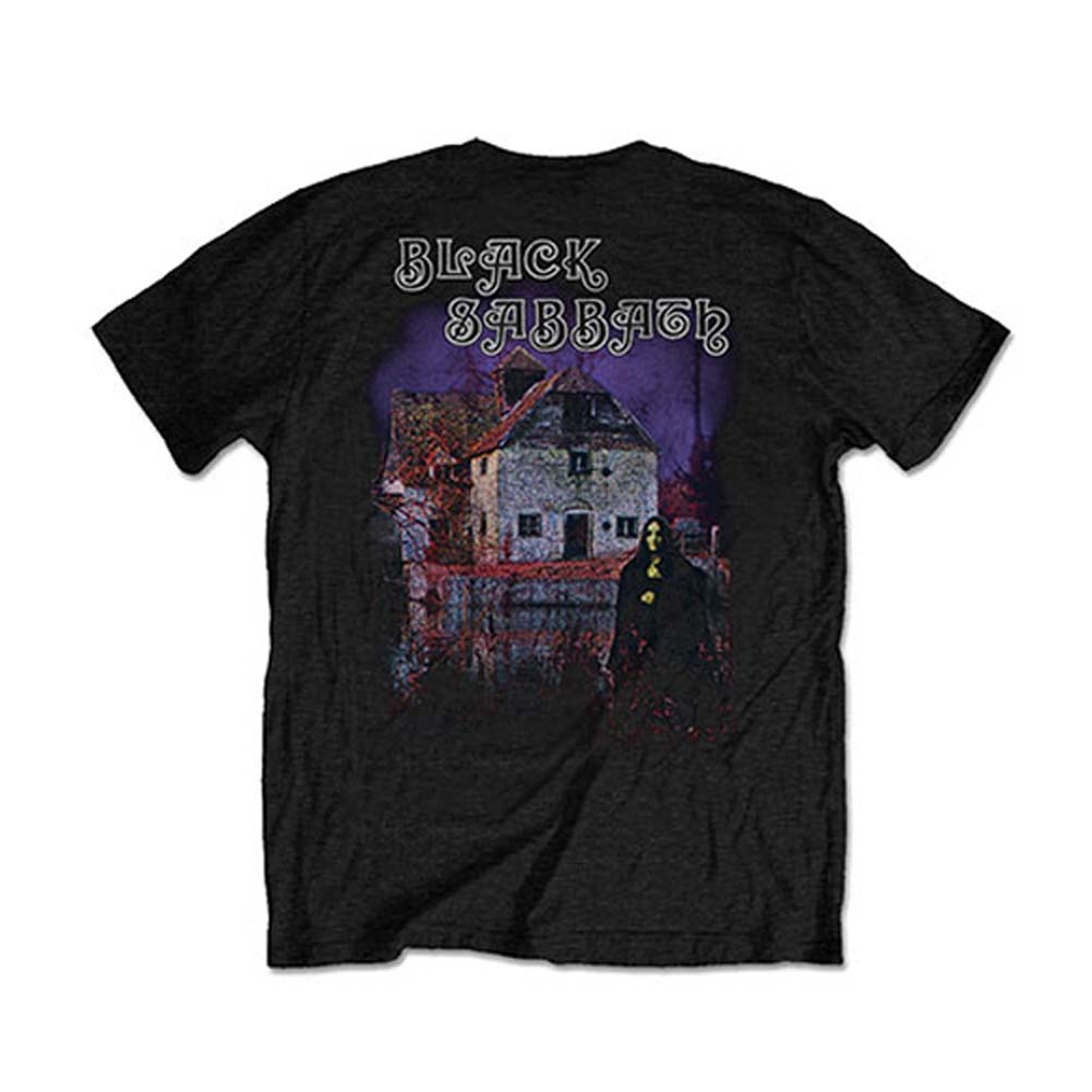 Black Sabbath Debut Album (Back Print) Slim Fit T-shirt Back