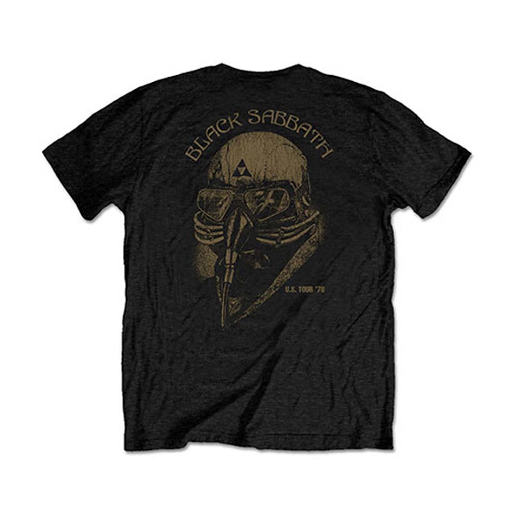 Black Sabbath US Tour 78 (Back Print/Retail Pack) Slim Fit T-shirt Back