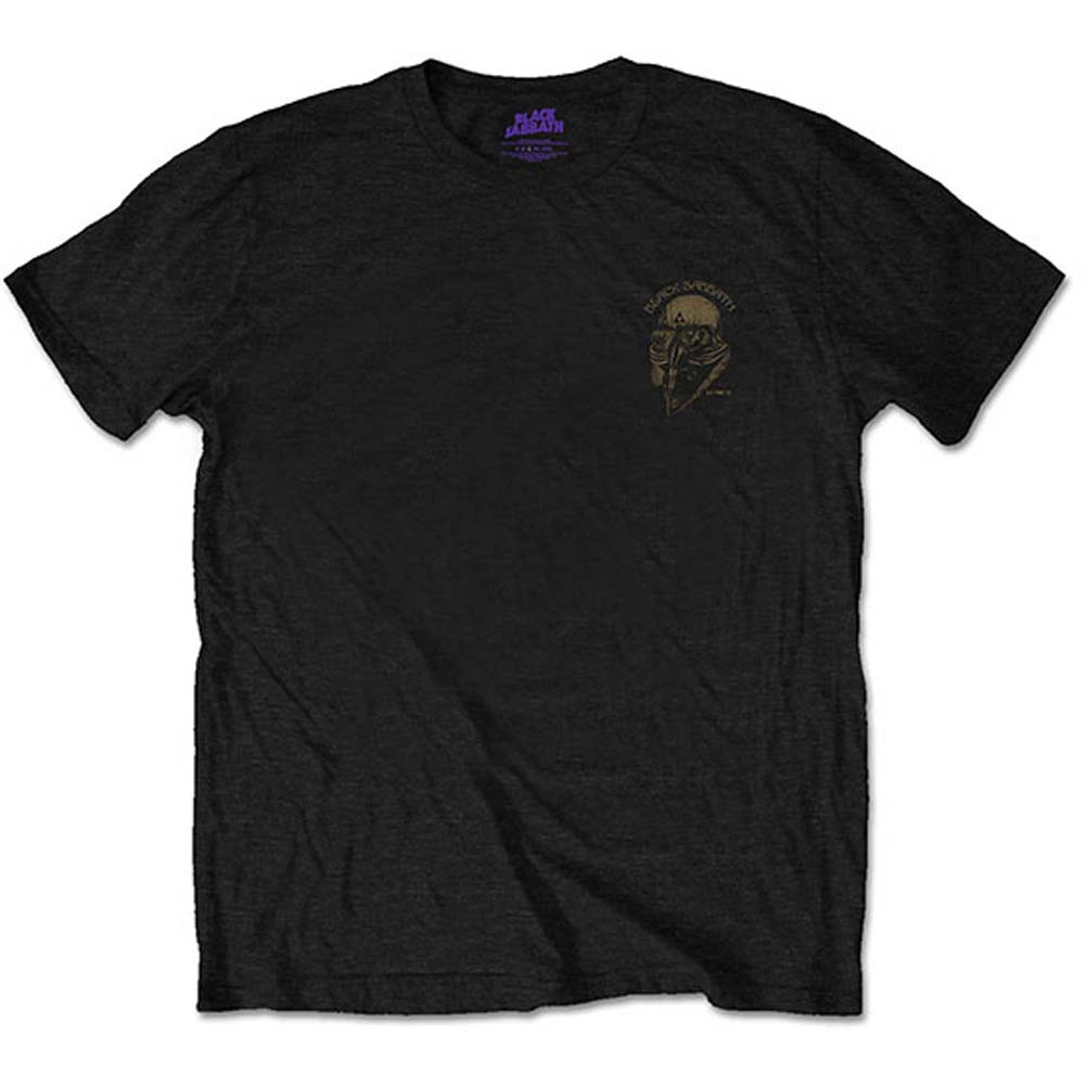 Black Sabbath US Tour 78 (Back Print/Retail Pack) Slim Fit T-shirt Front