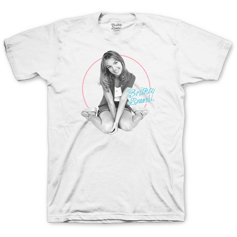Britney Spears Classic Circle Slim Fit T-shirt Front