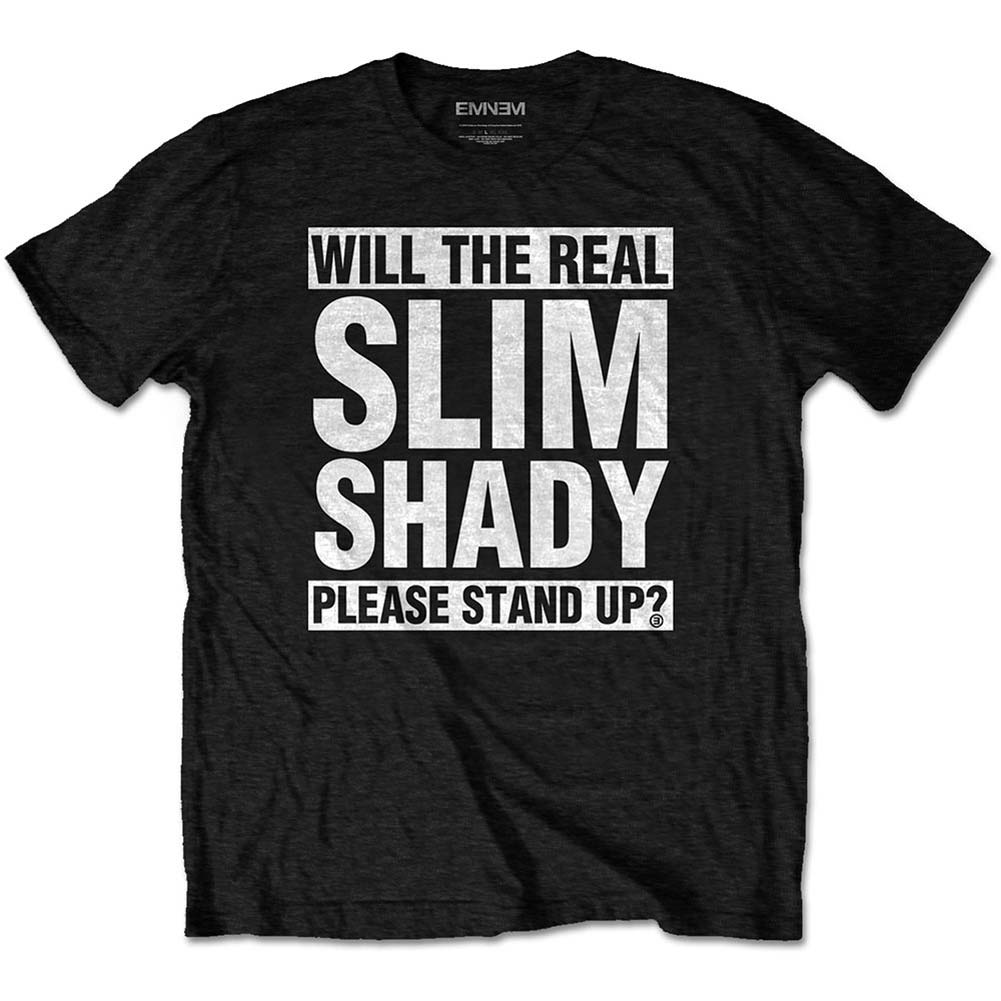 Eminem The Real Slim Shady Slim Fit T-shirt Front