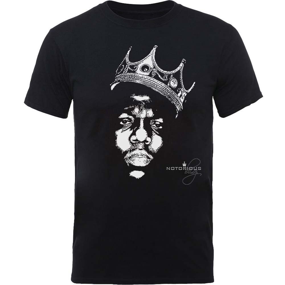 Notorious B.I.G. Crown Face Slim Fit T-shirt Front