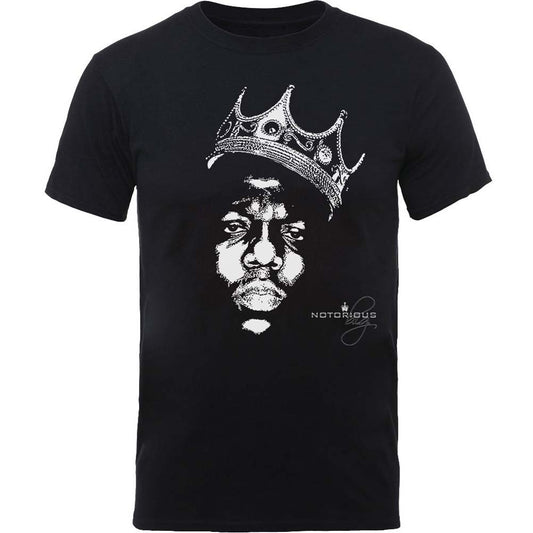 Notorious B.I.G. Crown Face Slim Fit T-shirt Front