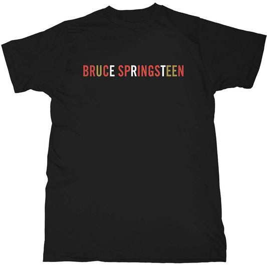 Bruce Springsteen Logo Slim Fit T-shirt Front