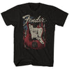 Distressed Guitar Slim Fit T-shirt