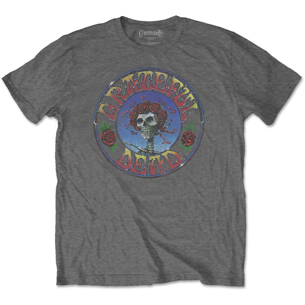 Grateful Dead Bertha Circle Vintage Wash Slim Fit T-shirt Front