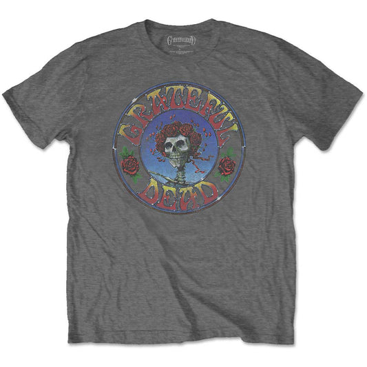 Grateful Dead Bertha Circle Vintage Wash Slim Fit T-shirt Front