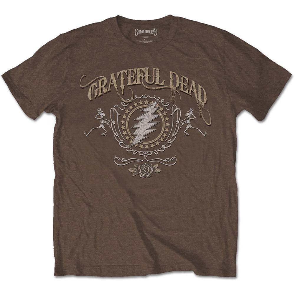 Grateful Dead Bolt Slim Fit T-shirt Front
