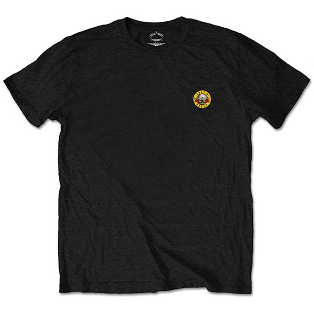 Guns N Roses Classic Logo (Back Print/Retail Pack) Slim Fit T-shirt Front