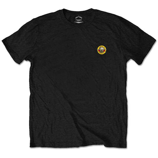 Guns N Roses Classic Logo (Back Print/Retail Pack) Slim Fit T-shirt Front