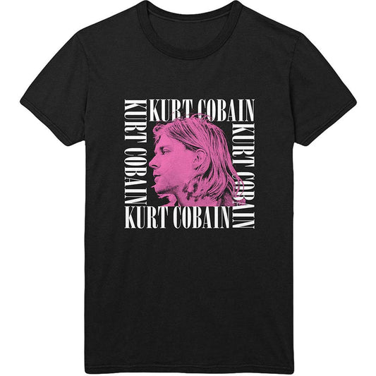 Nirvana Head Shot Frame T-shirt Front