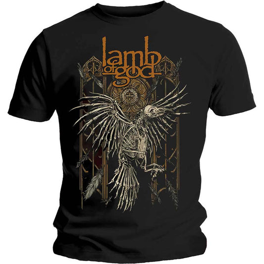 Lamb Of God Crow Slim Fit T-shirt Front
