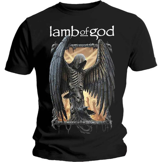 Lamb Of God Winged Death Slim Fit T-shirt Front