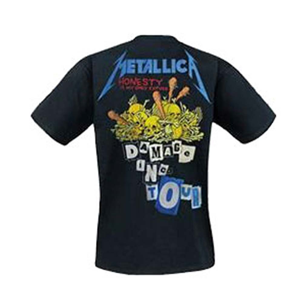 Metallica Damage Inc (Back Print) Slim Fit T-shirt Back