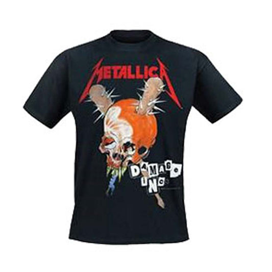 Metallica Damage Inc (Back Print) Slim Fit T-shirt Front