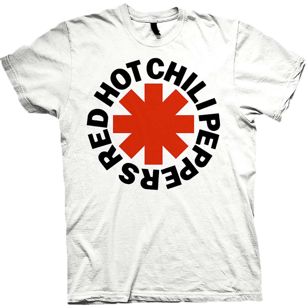 Red Hot Chili Peppers Red Asterisk Slim Fit T-shirt Front