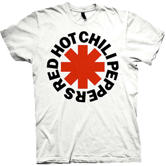 Red Hot Chili Peppers Red Asterisk Slim Fit T-shirt Front