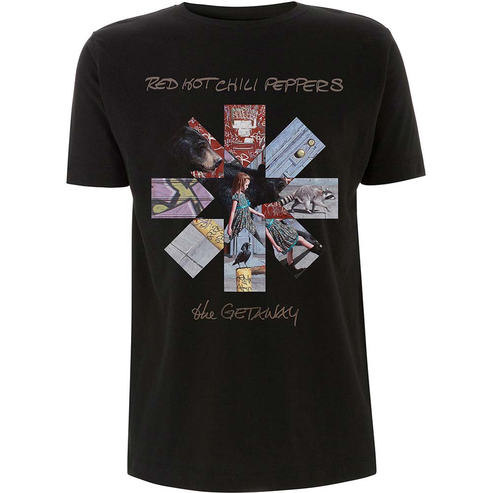 Red Hot Chili Peppers Getaway Album Asterisk Slim Fit T-shirt Front