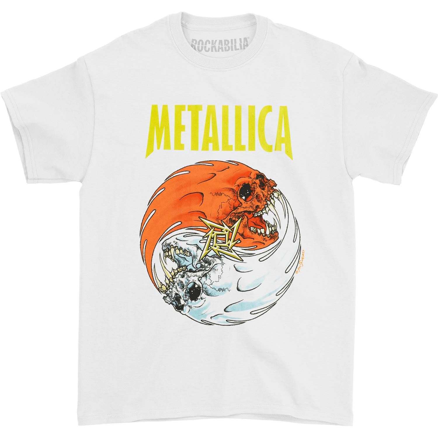 Metallica Fire and Ice T-shirt Front