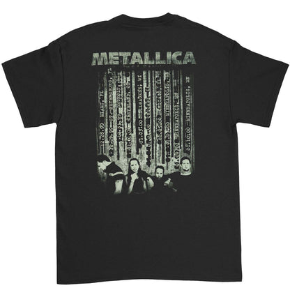 Metallica T-shirt Back