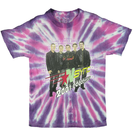 N Sync Tie Dye T-shirt Front