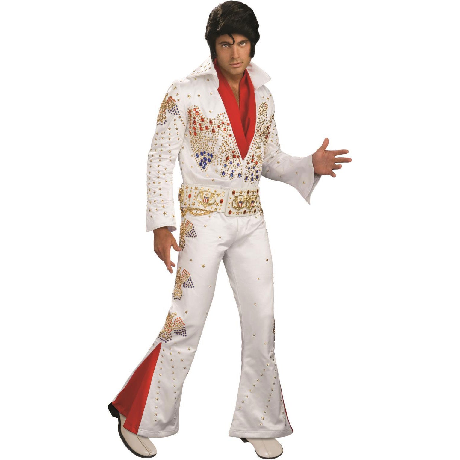 Eagle Jumpsuit Collector's Adult Elvis Presley Costume Costume Front