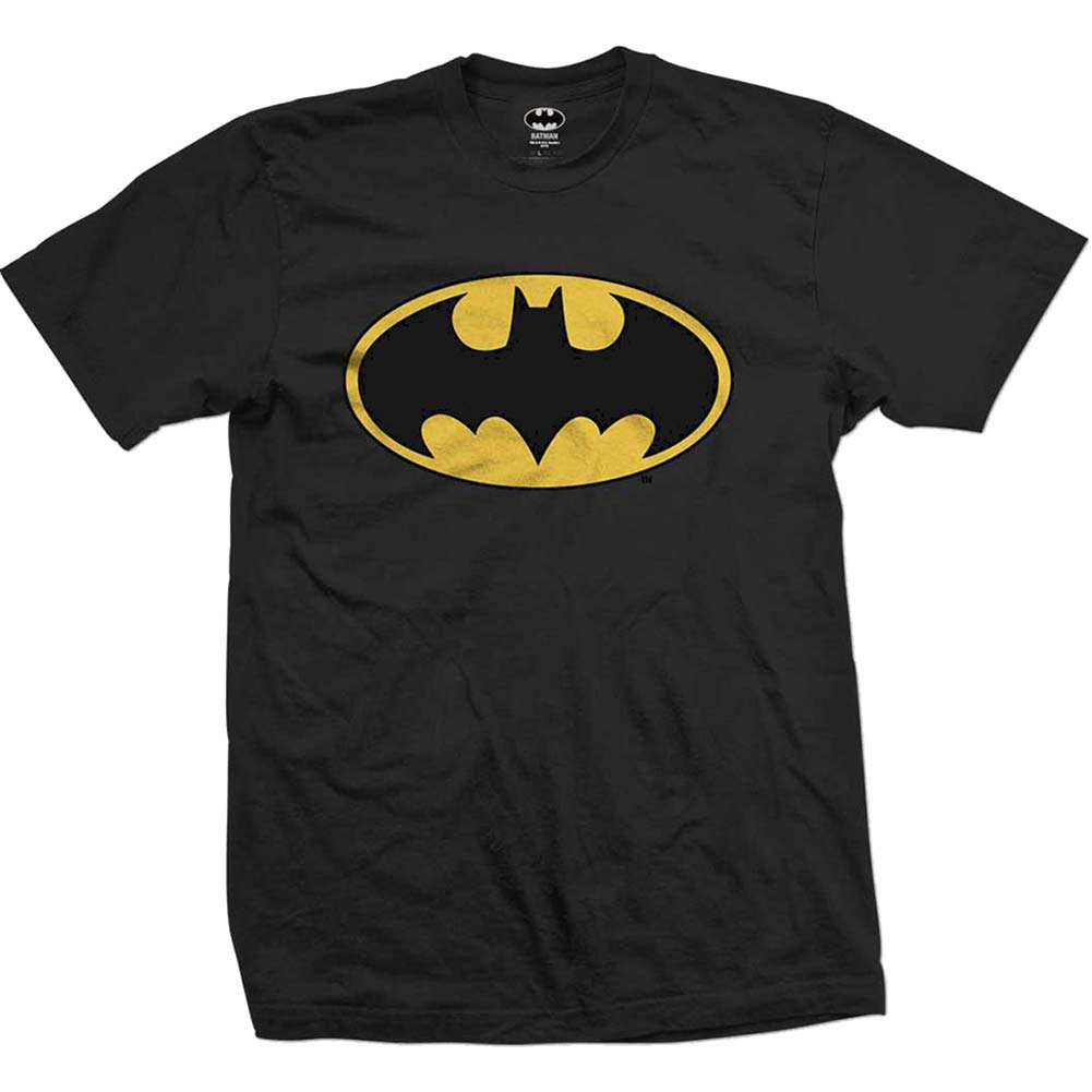 DC Comics Batman Logo Slim Fit T-shirt Front