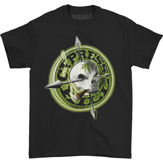 Cypress Hill 2015 tour shirt with tour dates T-shirt Front