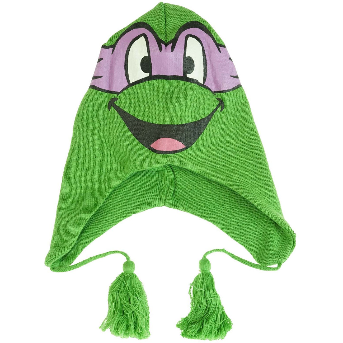 Teenage Mutant Ninja Turtles Donatello Laplander Hat Beanie Front