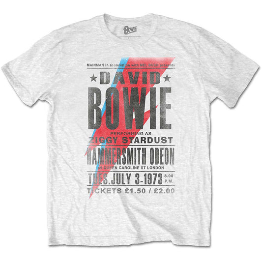 David Bowie Hammersmith Odeon Slim Fit T-shirt Front