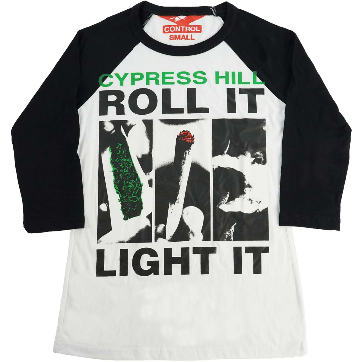 Cypress Hill Roll It, Light It Baseball Jersey Front