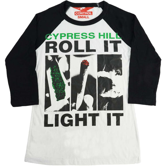 Cypress Hill Roll It, Light It Baseball Jersey Front