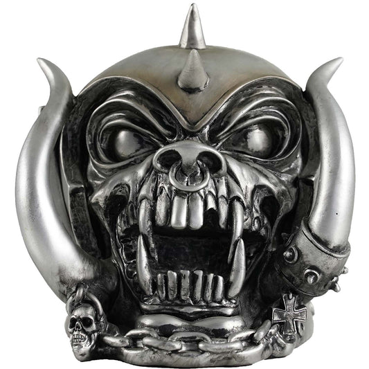 Motorhead Warpig Bust Sculpture Front