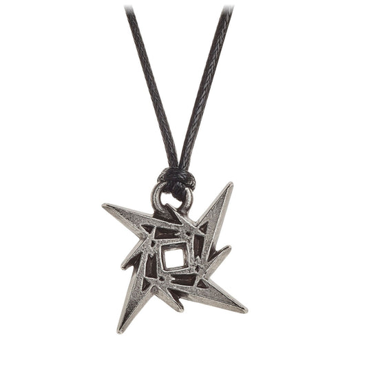 Ninja Star Pendant Necklace